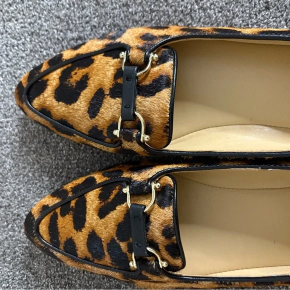 Talbots Animal Print Loafers Leather Size 7 - Picture 7 of 10